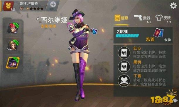英雄枪战-全英雄介绍