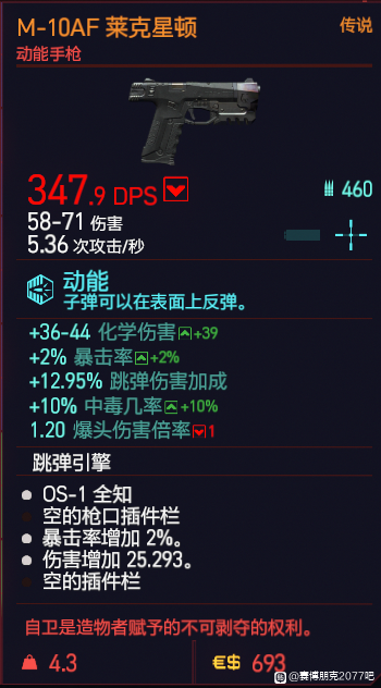 赛博朋克2077野人王掉落装备汇总