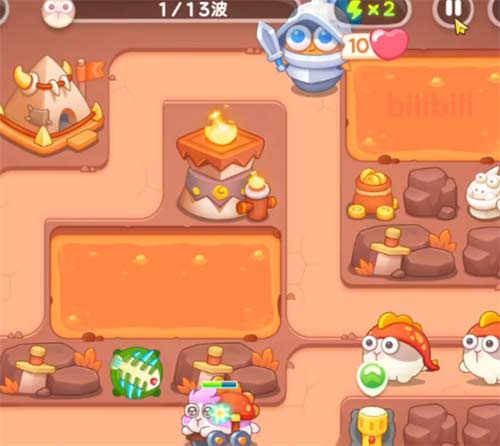 保卫萝卜4饿龙传说60关攻略