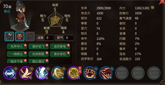 大侠立志传神捕门队友特性 队友有什么特性