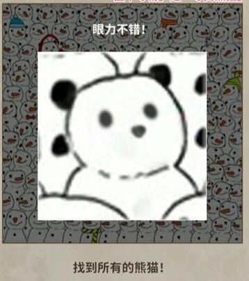 看不见的真相寻找熊猫攻略