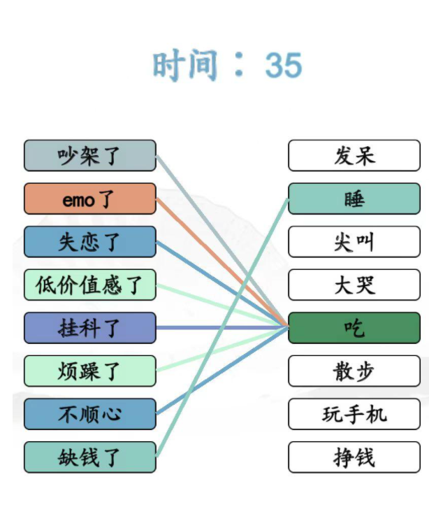 汉字找茬王连线解压方式怎么过 通关攻略