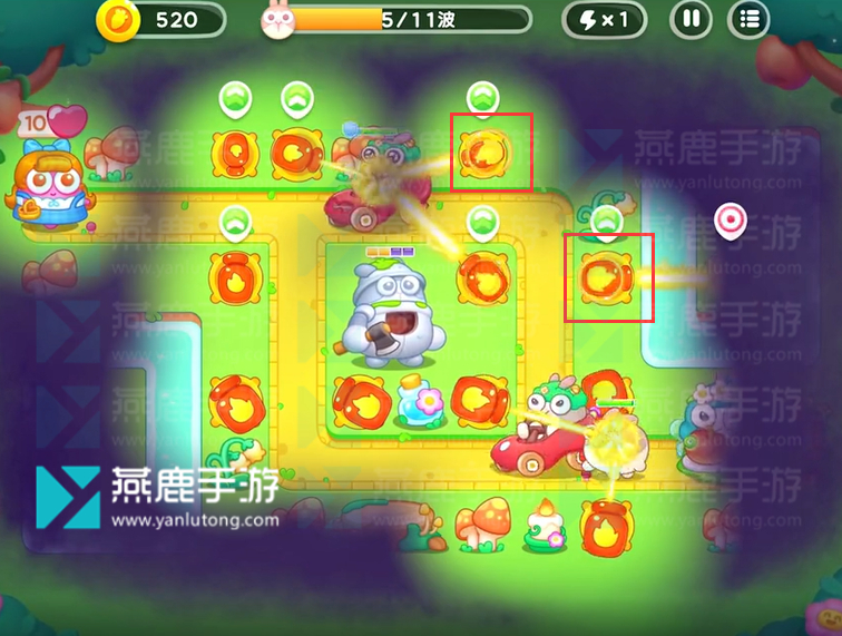 保卫萝卜4绿野奇缘第45关攻略