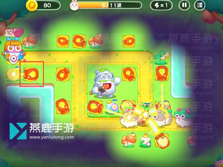 保卫萝卜4绿野奇缘第45关攻略