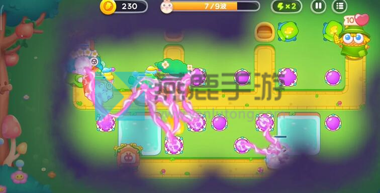 保卫萝卜4绿野奇缘第53关攻略