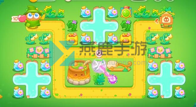 保卫萝卜4绿野奇缘第54关攻略
