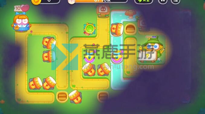 保卫萝卜4绿野奇缘第55关攻略