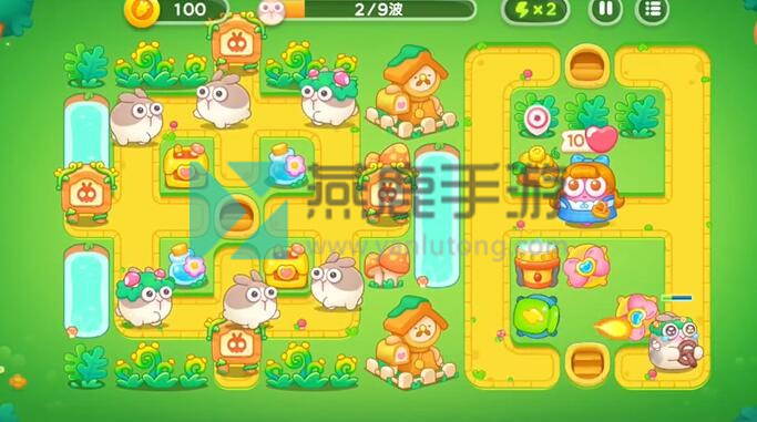 保卫萝卜4绿野奇缘第58关攻略