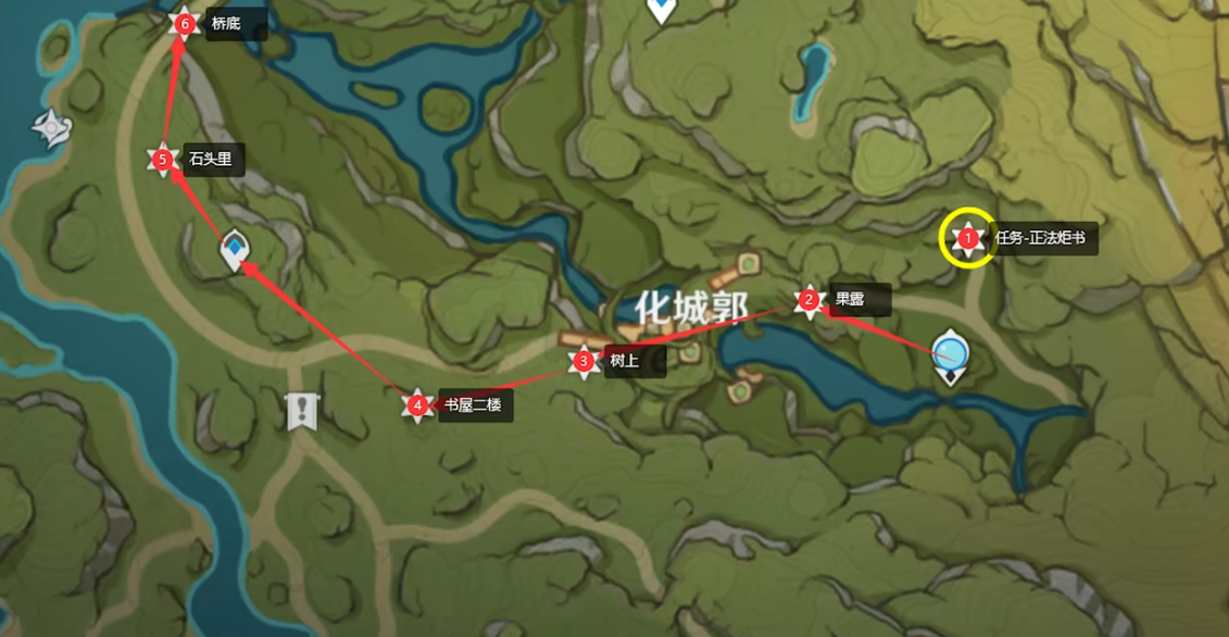 草神瞳271个位置图