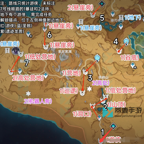 原神丘丘游侠速刷路线