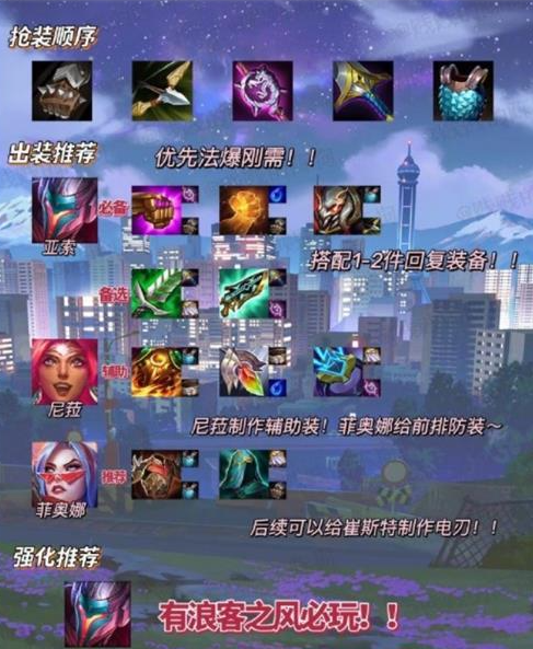 金铲铲之战浪客之风超英亚索怎么玩 具体一览