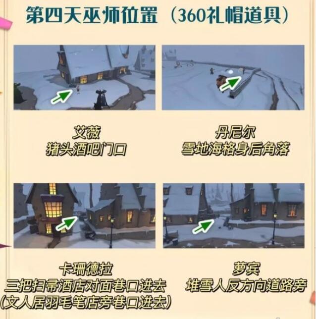 哈利波特魔法觉醒整蛊捉迷藏位置大全