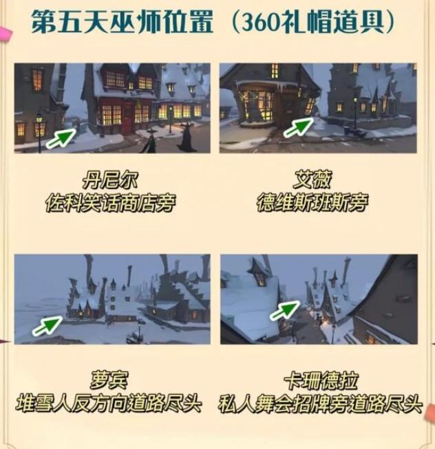 哈利波特魔法觉醒整蛊捉迷藏位置大全