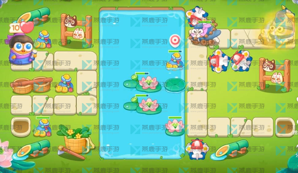 保卫萝卜4夏日垂钓第3关攻略