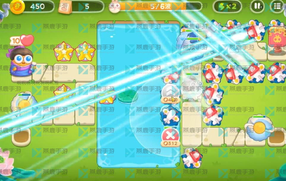 保卫萝卜4夏日垂钓第3关攻略
