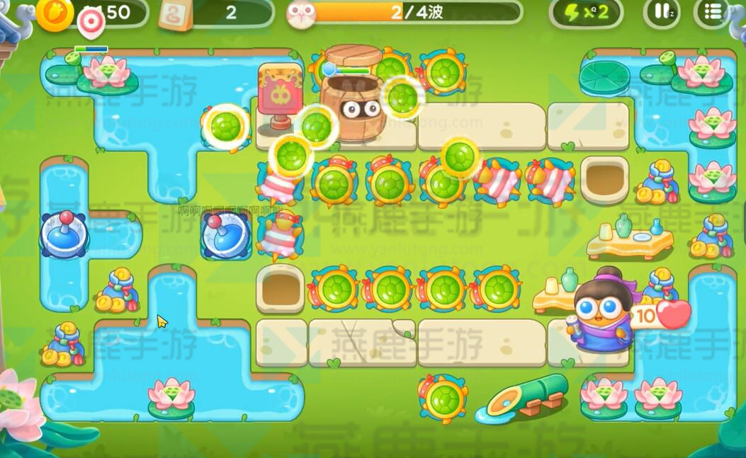 保卫萝卜4夏日垂钓第5关攻略