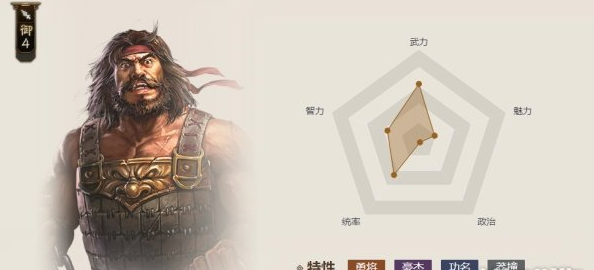 三国志战棋版胡车儿值得培养吗 武将属性一览