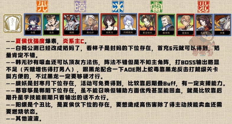 天地劫手游个人强度排行榜[图]