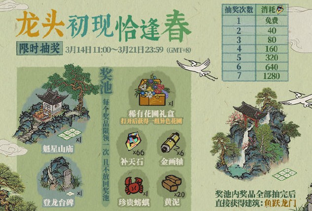 江南百景图三月活动龙头初现恰逢春解析[图]