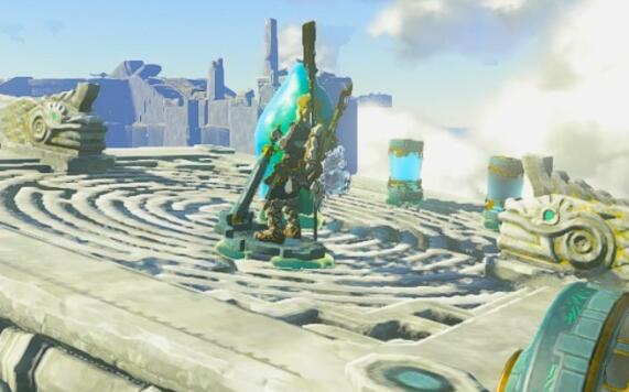 塔邦挞大雪原上空全神庙攻略