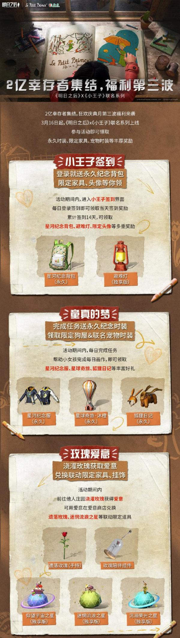 明日之后小王子联动活动玩法攻略[图]