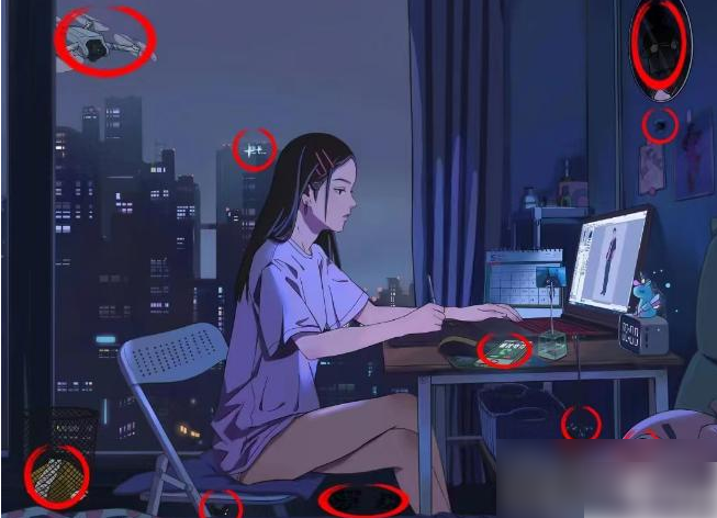 进击的汉字独居女孩  进击的汉字独居女孩找到10处危险攻略