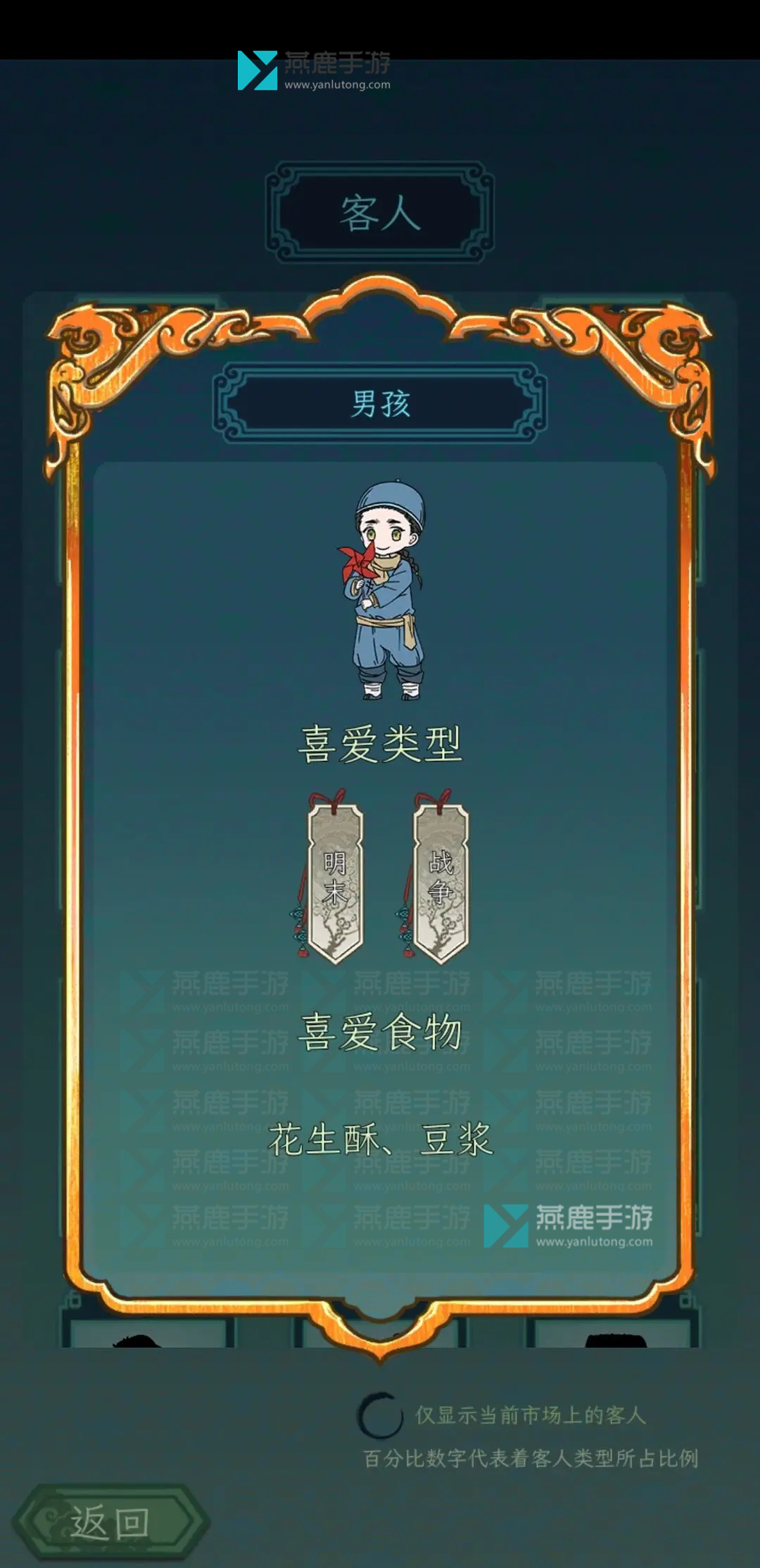 继承了一座戏园子客人喜好大全