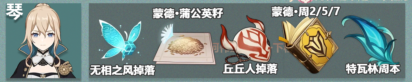 原神琴养成要点一览