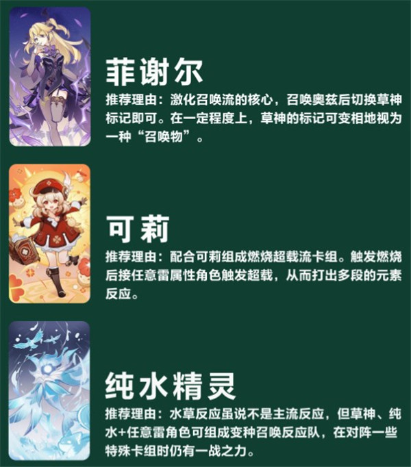 原神七圣召唤纳西妲怎么玩