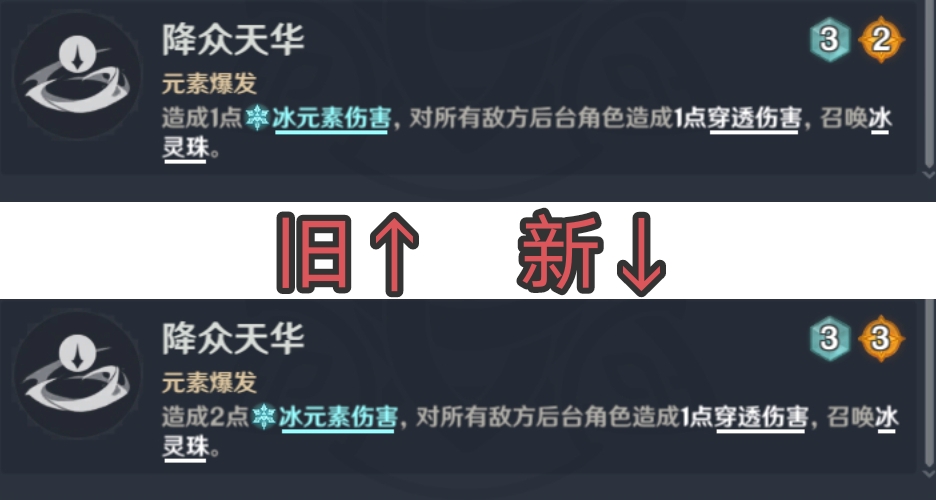 原神七圣召唤3.7卡片调整分析