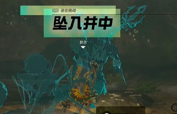 迷你挑战中央海拉鲁坠入井中攻略