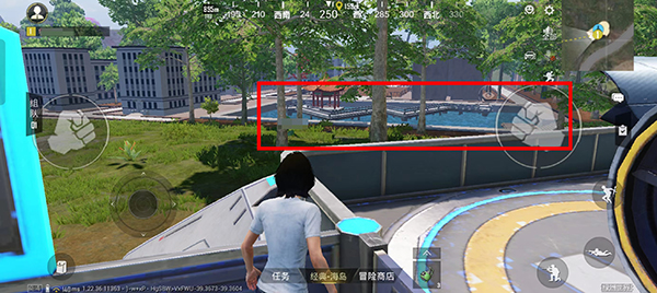 和平精英绿洲世界华科眼镜湖位置一览[图]