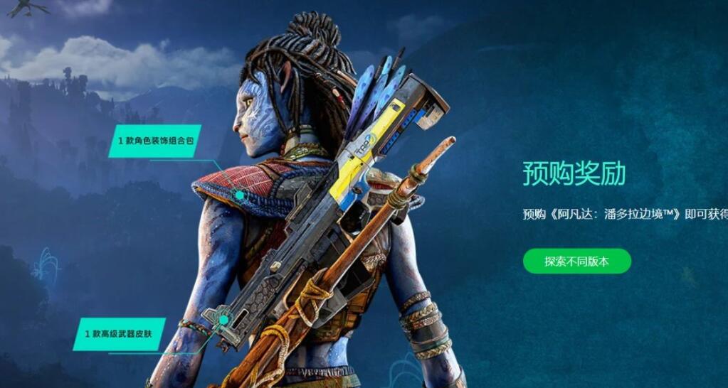 阿凡达潘多拉边境预购介绍