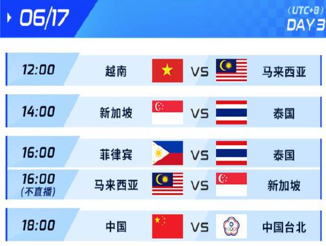 英雄联盟杭州亚运会赛程时间表