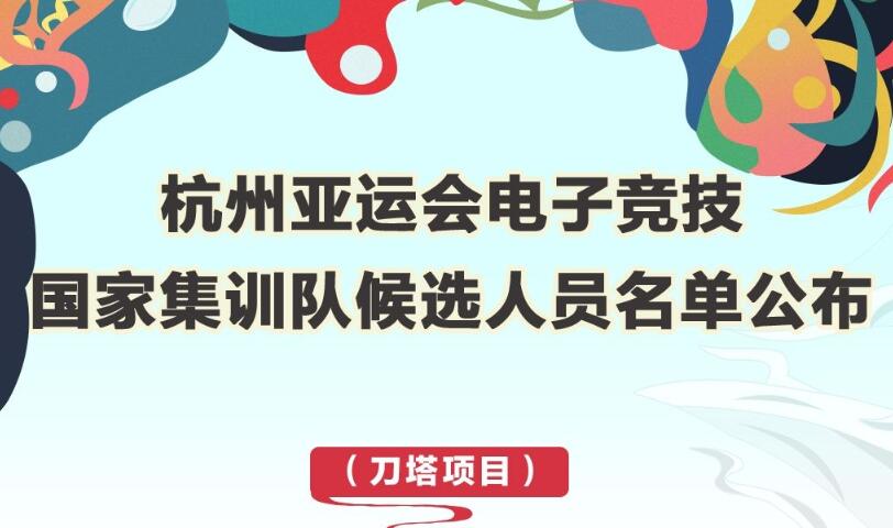 2023杭州亚运会dota2国家队集训名单