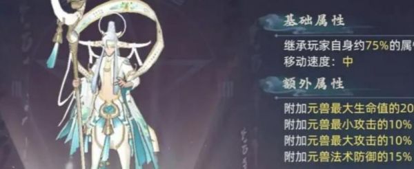 玄中记元兽白泽怎么样 玄中记元兽白泽介绍