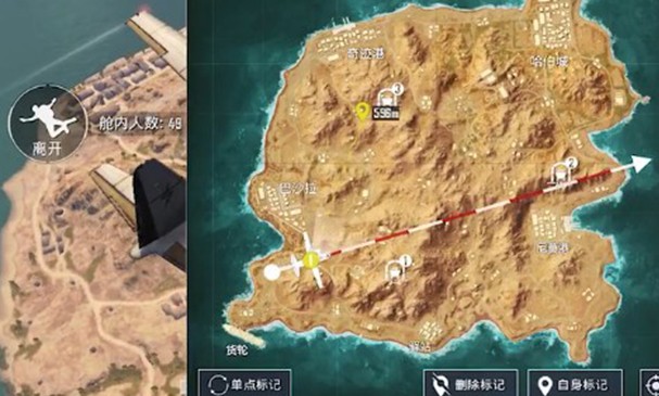 和平精英黄金岛写名字的墙位置分享[图]