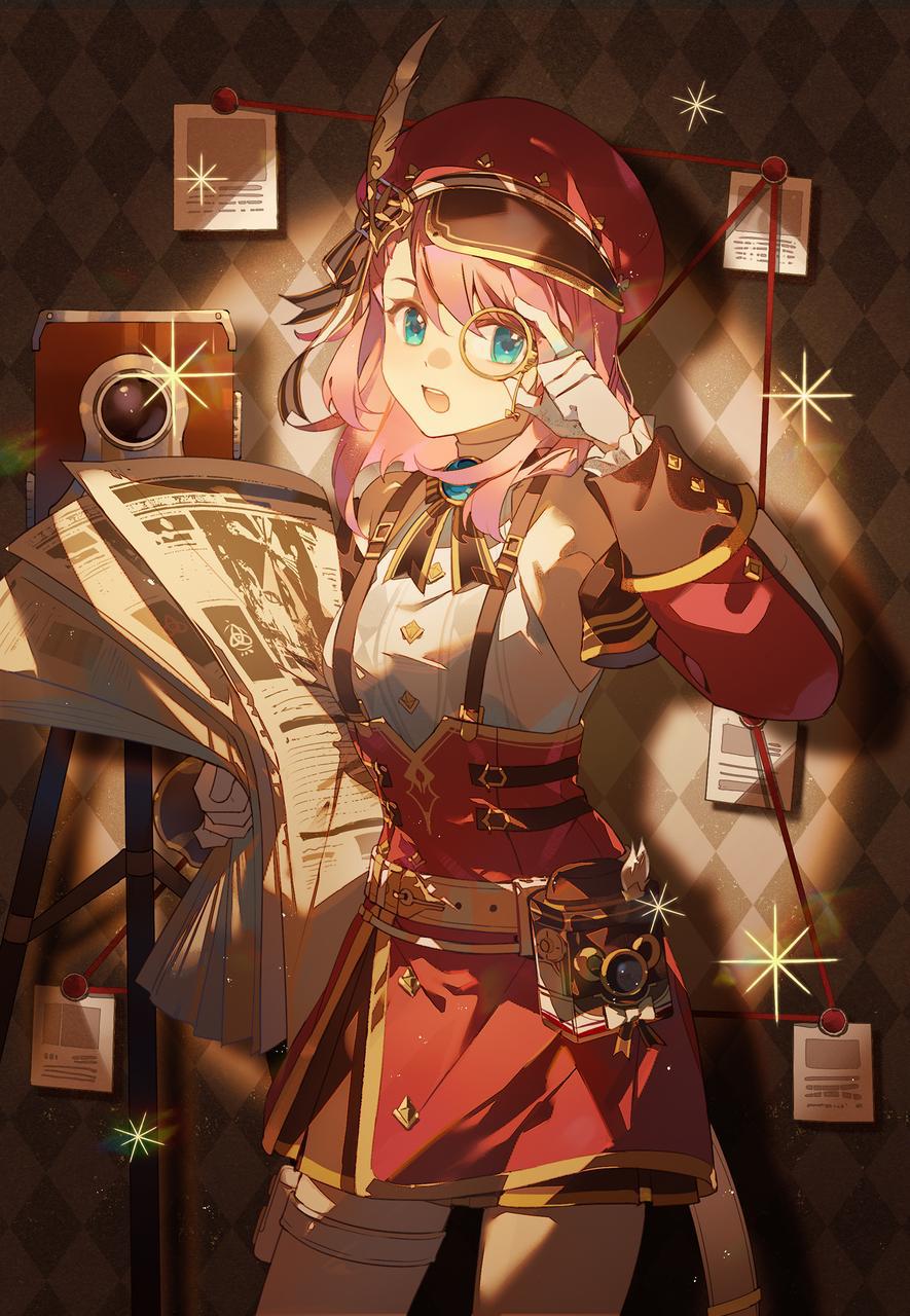 原神夏洛蒂壁纸