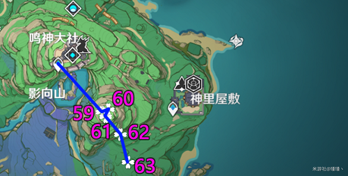 原神绯樱绣球采集路线一览[图]
