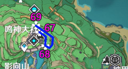 原神绯樱绣球采集路线一览[图]