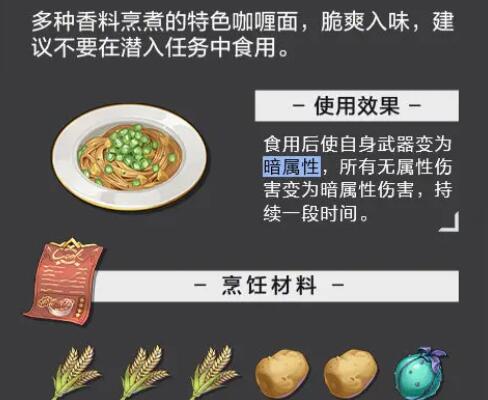 晶核食谱大全