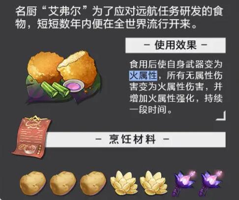 晶核食谱大全