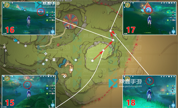 原神琉形蜃境第二阶段全礼券收集