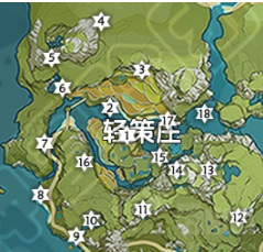 原神岩神瞳分布在什么地点-岩神瞳位置分布图2022
