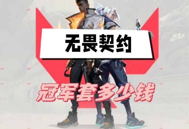 无畏契约冠军套多少钱