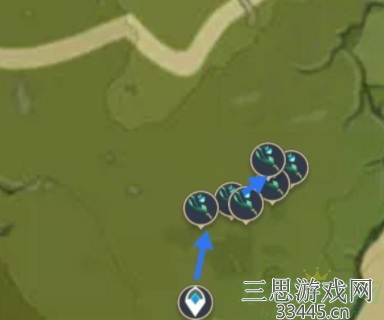 原神小灯草采集路线-菲谢尔突破材料小灯草位置一览