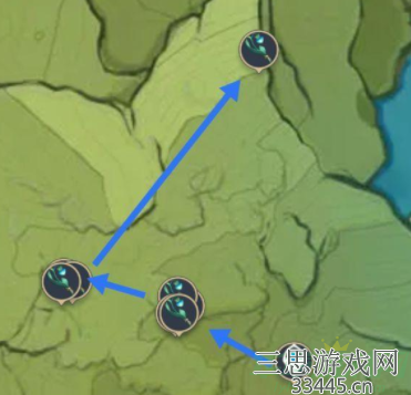 原神小灯草采集路线-菲谢尔突破材料小灯草位置一览