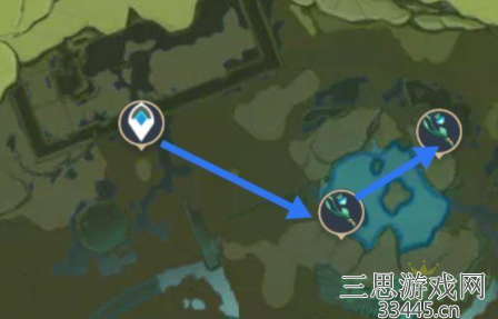 原神小灯草采集路线-菲谢尔突破材料小灯草位置一览