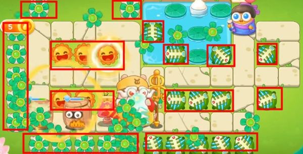《保卫萝卜4》夏日垂钓第二十关攻略图文
