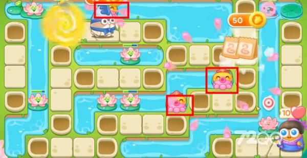《保卫萝卜4》夏日垂钓第18关通关攻略